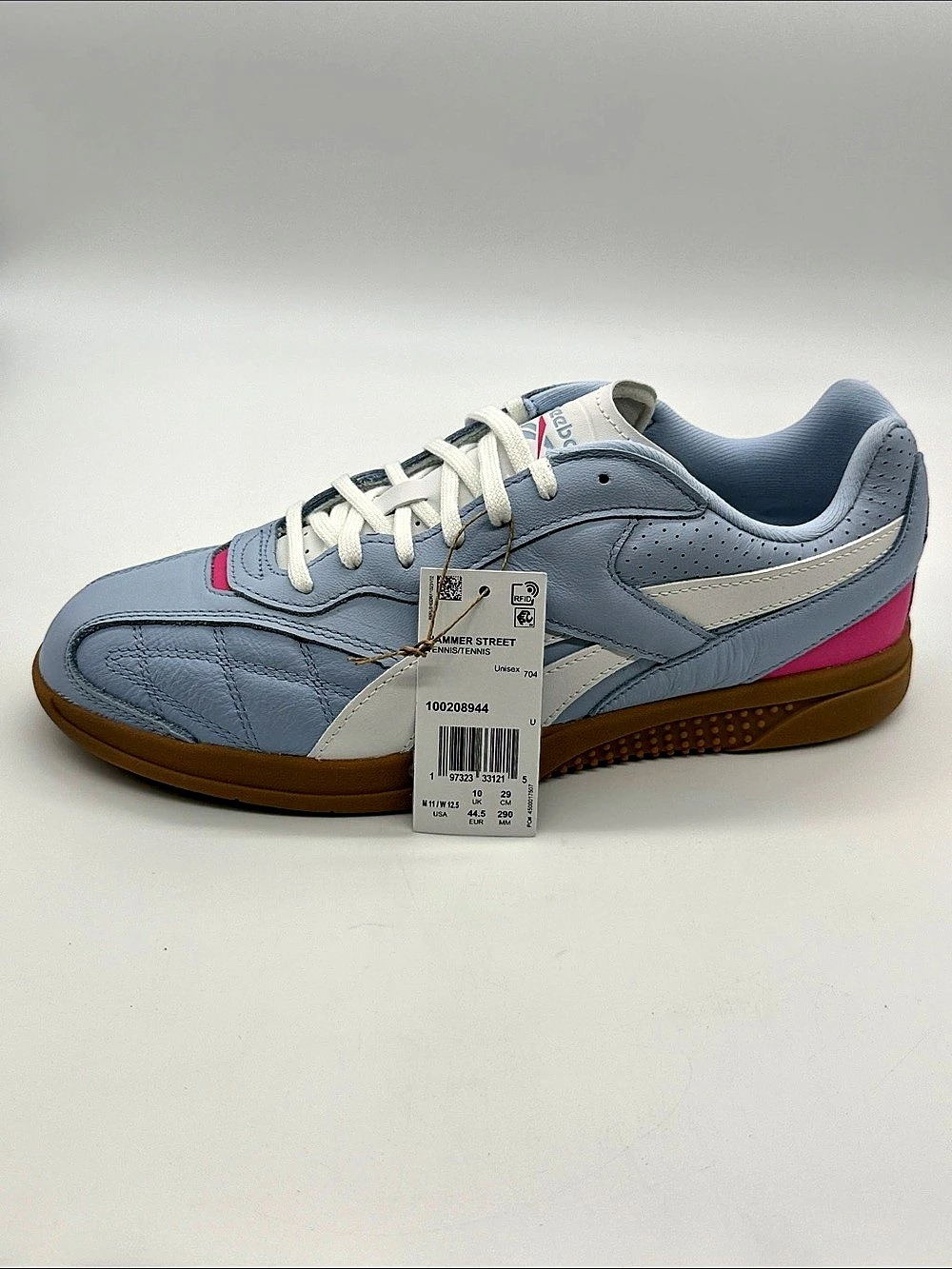 Reebok Hammer Street Women's Sneakers Blue & Pink US 12.5